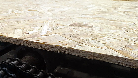 Произведен выпуск готовой продукции ОСП в Пермском крае