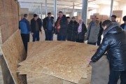 Посещение завода ОСП (OSB) руководством Курганской области
