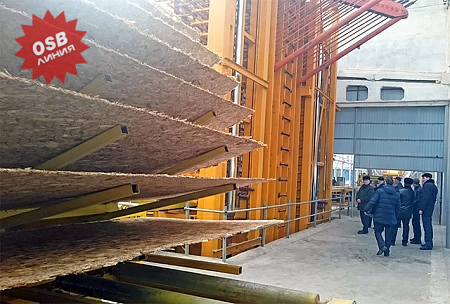 2015 год. Завод по производству ОСП (OSB) в Курганской области