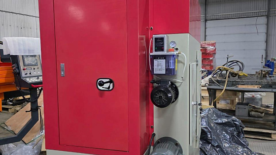 2025 год. Станок для заточки передней/задней граней дисковых пил MF158C для завода в Санкт-Петербурге