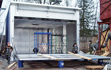 2009 год. Сушильная камера в Вологодской области