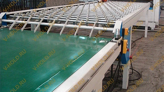 2012 год. Линия ламинирования в Омской области