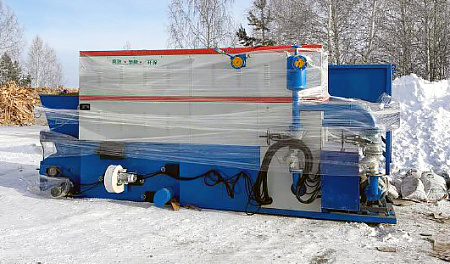 2026 год. Термомасляный бойлер на древесных отходах в Пензенской области