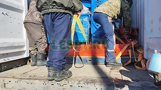 2022 год. Сушильный комплекс для шпона в Пермском крае