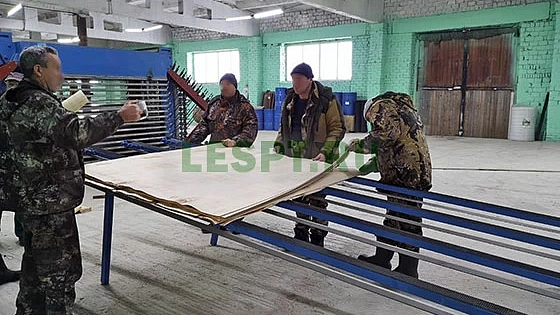 2020 год. Лущильная линия в Пермском крае