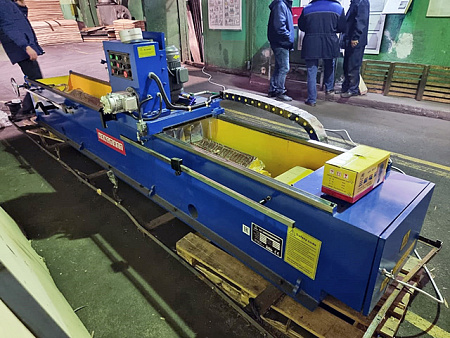 2021 год. Заточной станок для фанерного предприятия Татарстан