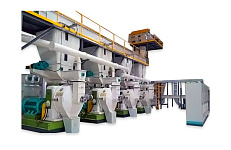 Линия топливных гранул WRB-4 производительностью 4000 кг в час