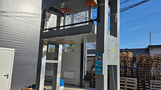 2025 год. Пресс холодный для гнутоклееной фанеры для Пензенской области