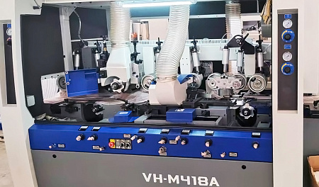 2025 год. Четырехсторонний станок VH-M418A для Удмуртской Республики