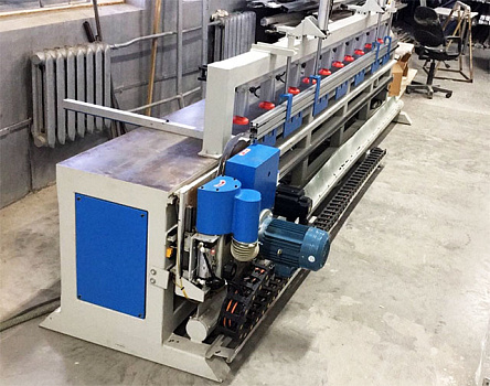 2023 год. Мебельное оборудование для обработки шпона в Московской области