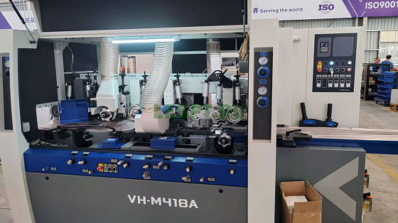 2025 год. Четырехсторонний станок VH-M418A для Удмуртской Республики