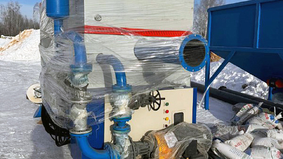 2026 год. Термомасляный бойлер на древесных отходах в Пензенской области