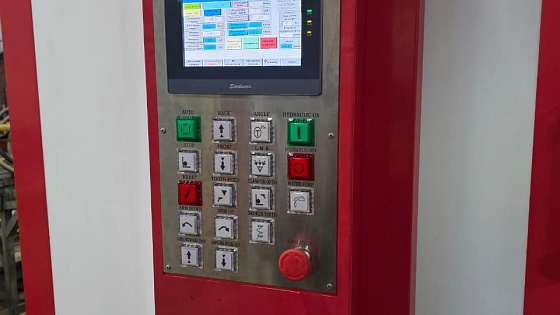 2025 год. Станок для заточки передней/задней граней дисковых пил MF158C для завода в Санкт-Петербурге