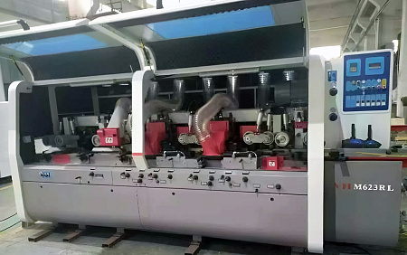 2023 год. Четырехсторонний 6-ти шпиндельный станок в Новосибирской области