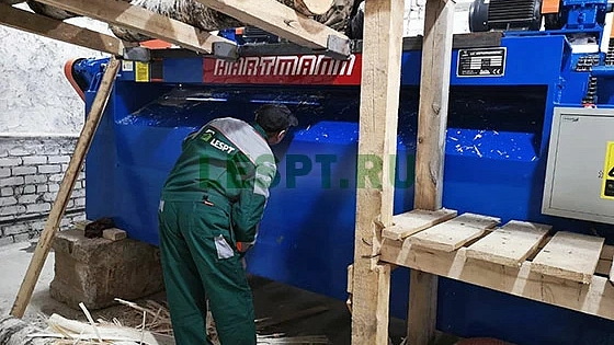 2020 год. Лущильная линия в Пермском крае