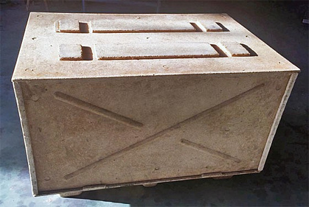 2011 год. Оборудование для изготовления тары из отходов деревообработки методом горячего прессования в Самарской области