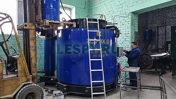 2020 год. Лущильная линия в Пермском крае