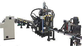 Линия с ЧПУ для пробивки, маркировки и резки стального уголка CTMC TD-2020CM