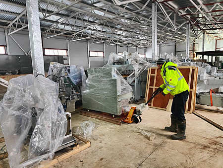 2022 год. Производство столовых приборов из шпона в Ярославской области