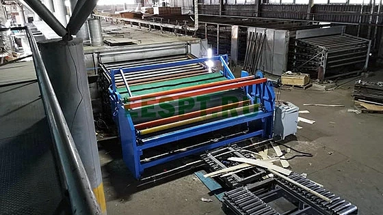 2022 год. Автоматический распределитель шпона по этажам в Нижегородской области