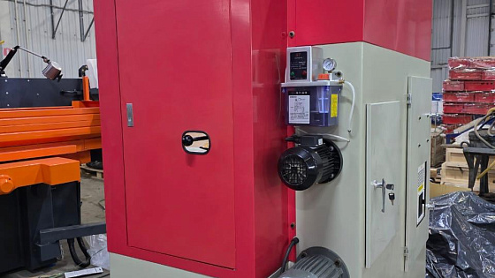 2025 год. Станок для заточки передней/задней граней дисковых пил MF158C для завода в Санкт-Петербурге