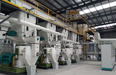 Линия топливных гранул WRB-4 производительностью 4000 кг в час