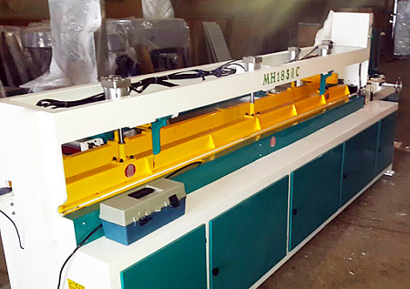 2007 год. Шипорезный станок по дереву и пресс для сращивания в Вологодской области