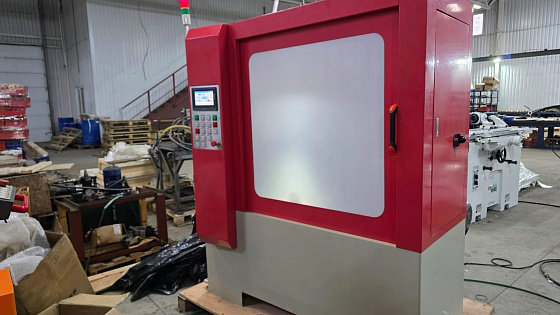 2025 год. Станок для заточки передней/задней граней дисковых пил MF158C для завода в Санкт-Петербурге