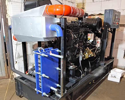 2025 год. Дизель-генераторные установки (ДГУ) 250 кВт с двигателем Сummins для завода г. Санкт-Петербург