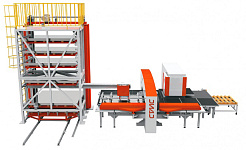 Координатно-пробивной пресс с башней для заготовок CTMC 3050-TW
