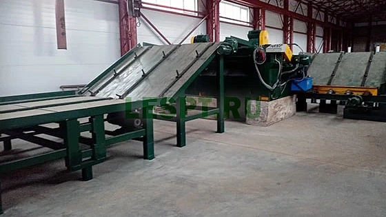 2020 год. Линия производства фанеры в Костромской области