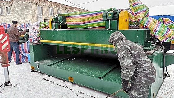 2020 год. Линия производства фанеры в Костромской области