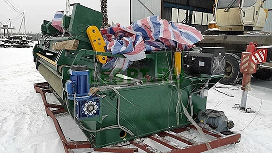 2020 год. Линия производства фанеры в Костромской области