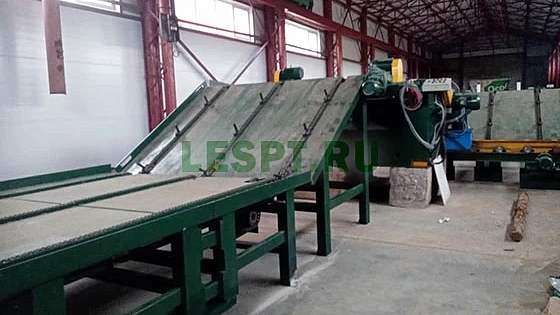 2020 год. Линия производства фанеры в Костромской области