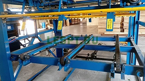 2020 год. Автоматическая линия ребросклеивания шпона в Нижегородской области