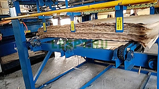 2020 год. Автоматическая линия ребросклеивания шпона в Нижегородской области