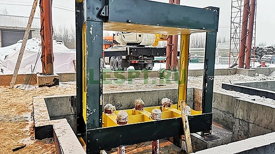 2020 год. Линия производства фанеры в Костромской области