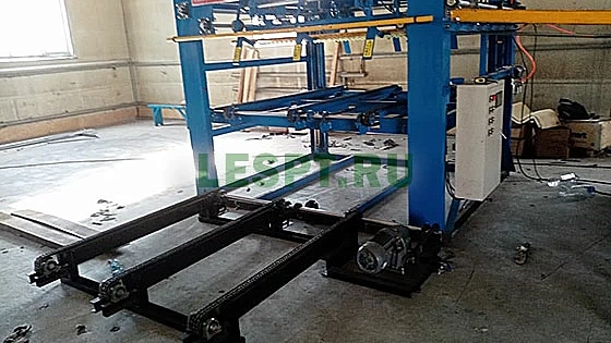 2020 год. Автоматическая линия ребросклеивания шпона в Нижегородской области