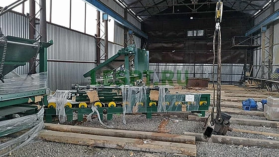 2020 год. Линия производства фанеры в Костромской области