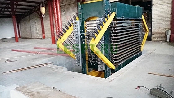 2020 год. Линия производства фанеры в Костромской области