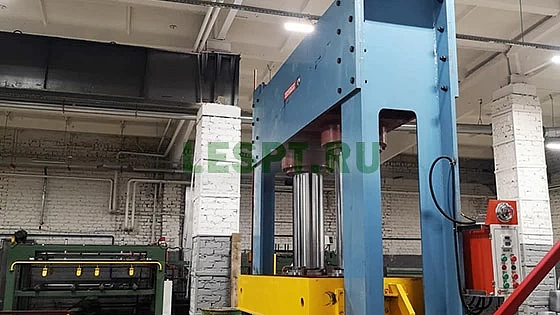 2023 год. Холодный пресс для фанеры в Костромской области