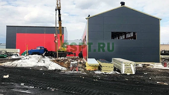 2020 год. Линия производства фанеры в Костромской области