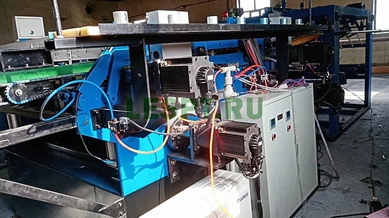 2020 год. Автоматическая линия ребросклеивания шпона в Нижегородской области