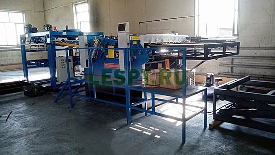 2020 год. Автоматическая линия ребросклеивания шпона в Нижегородской области