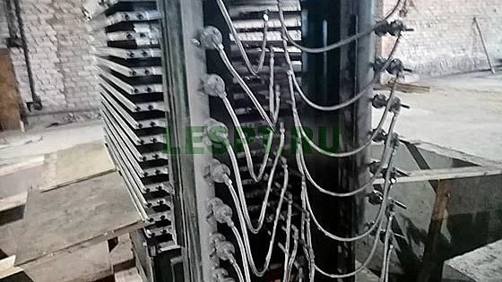 2020 год. Линия производства фанеры в Костромской области